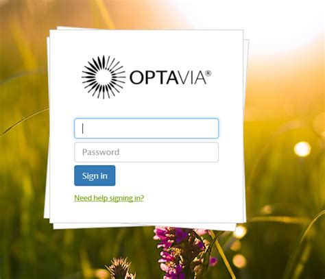 optaviaconnect.com login